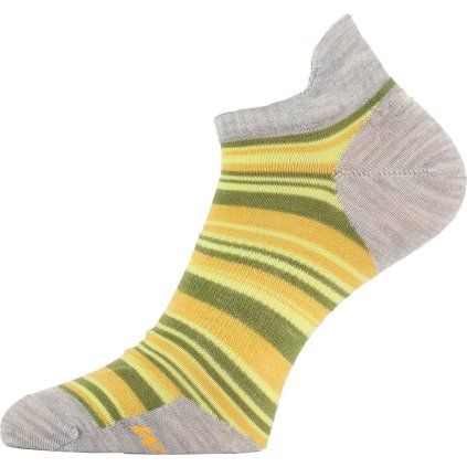 Merino ponožky LASTING Wws žluté (Velikost (42-45) L)