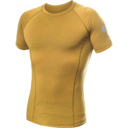 Pánské merino triko SENSOR Air žluté (Velikost M, Barva žlutá)