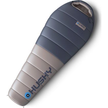 Péřový zimní spacák HUSKY Dopy blue/grey (Velikost OneSize)