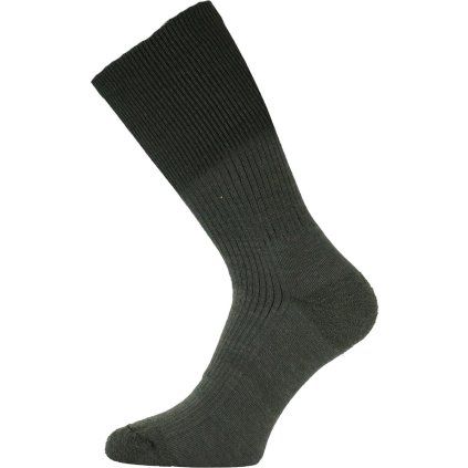 Merino ponožky LASTING Wrm zelené (Velikost L)