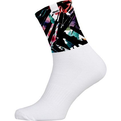 Sportovní ponožky ELEVEN Cuba Euphoria White (Velikost L (42-44))