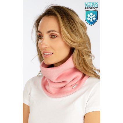 Unisex nákrčník LITEX růžový (Velikost UNI, Barva 340)