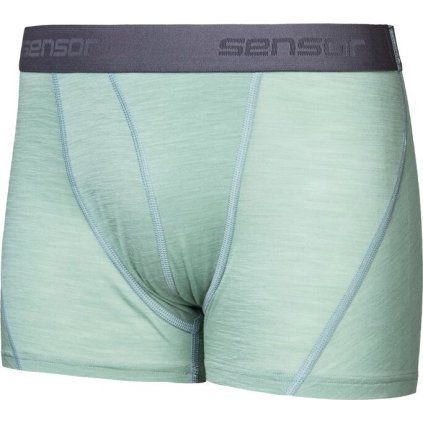 Pánské funkční trenky SENSOR Air basil green (Barva zelená, Velikost L)