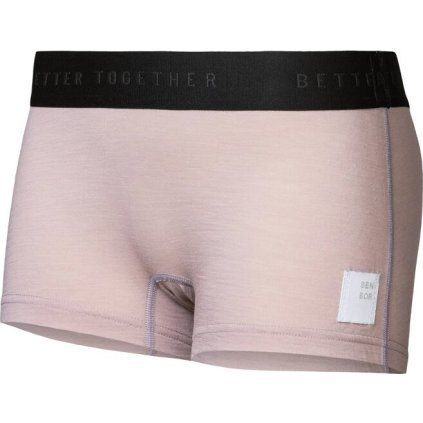 Dámské merino kalhotky SENSOR Cordura s nohavičkou dusty pink (Velikost M, Barva růžová)