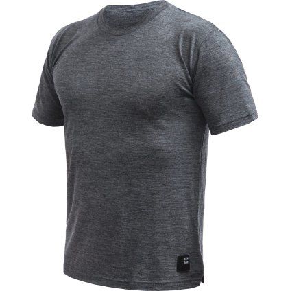 Pánské merino triko SENSOR Merino lite šedé (Velikost S, Barva šedá)