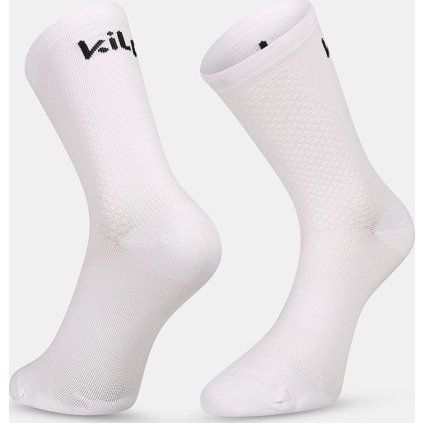 Unisex cyklistické ponožky KILPI Onic bílé (Velikost 35)