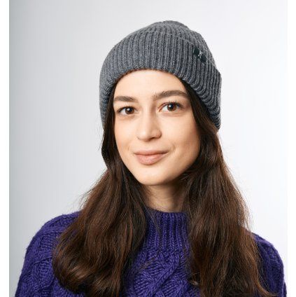 Merino beanie NORTHMAN 1:1 šedá (Barva Tmavě šedá)