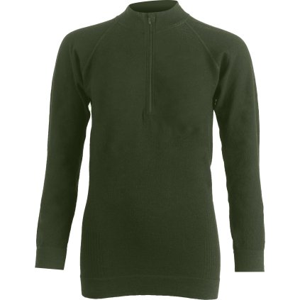 Dámské merino triko LASTING Mazala zelené (Velikost S/M)