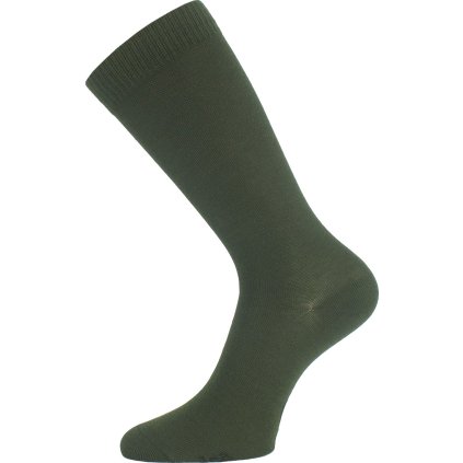 Unisex funkční ponožky LASTING DCA zelené (Velikost S)