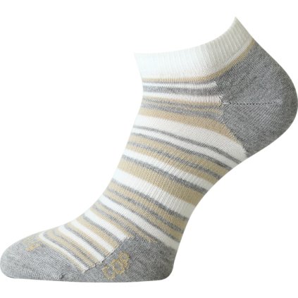 Unisex funkční ponožky LASTING Cop bílé (Velikost S)