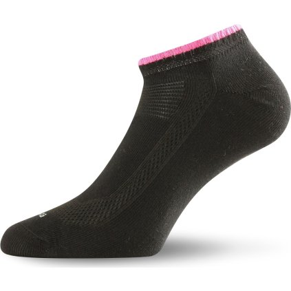 Unisex bavlněné ponožky LASTING Ara černé/2 páry (Velikost S)