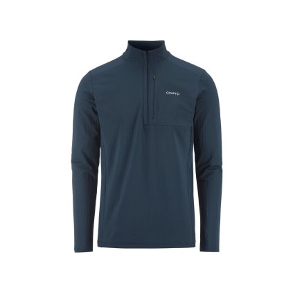 Pánská mikina CRAFT Gain Thermal Midlayer 2 - modrá (Velikost S)
