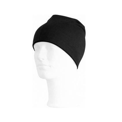 Unisex merino čepice LASTING Bony černá (Velikost S/M)